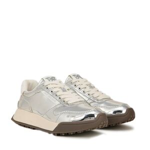 Sam Edelman Women's Layla Sneaker - Silver Specchio - Size 7.5 M